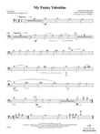 My Funny Valentine: (World Part) 1st B-flat Trombone B.C.
