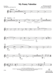 My Funny Valentine: (World Part) 1st B-flat Trombone T.C.
