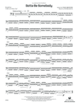 Gotta Be Somebody: (World Part) E-flat Tuba B.C.
