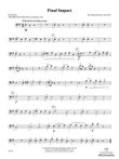 Final Impact: (World Part) 1st B-flat Trombone B.C.