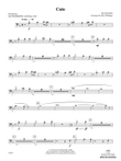 Cute: (World Part) 2nd B-flat Trombone B.C.