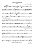 The American Stride: (World Part) 1st B-flat Trombone T.C.