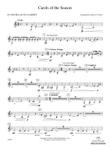 Carols of the Season: (World Part) E-flat Contrabass Clarinet