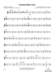 Clarinet Bell Carol: (World Part) Baritone T.C. mini preview