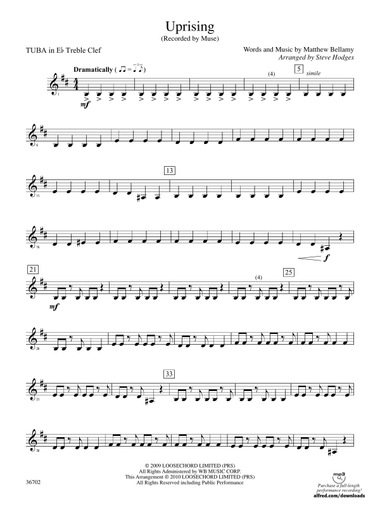 Uprising: (World Part) E-flat Tuba T.C.