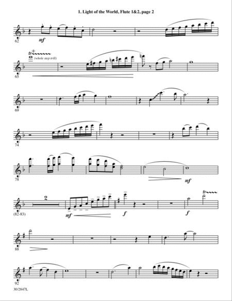 Behold the Star! - Set of Parts Choir scores gallery preview page 4