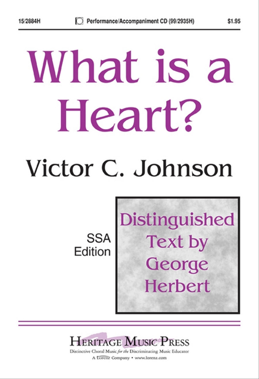 What is a Heart? What is a Heart? SSA scores gallery preview page 1