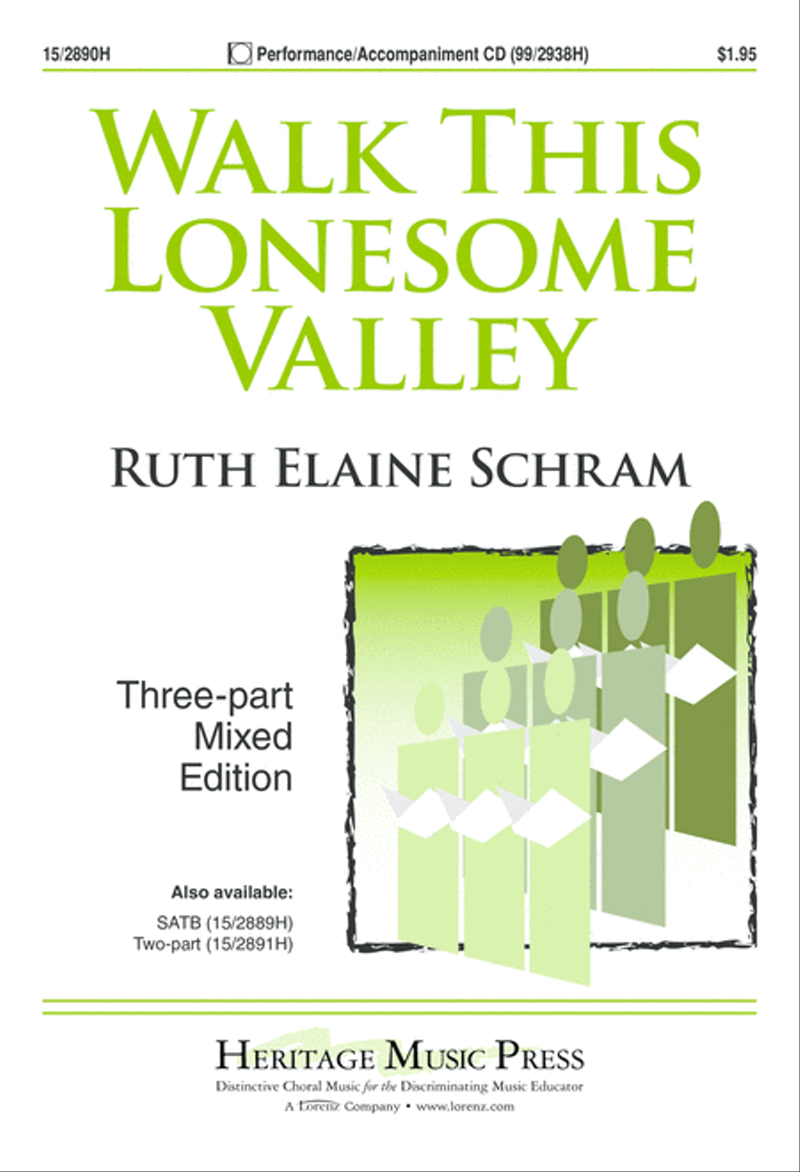 Walk This Lonesome Valley 3-Part scores gallery preview page 2