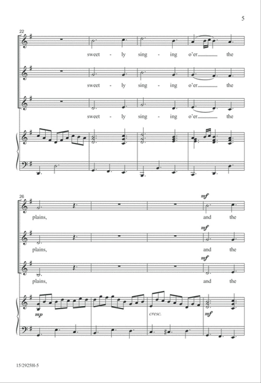Angels Sing Gloria Angels Sing Gloria SSA scores gallery preview page 6