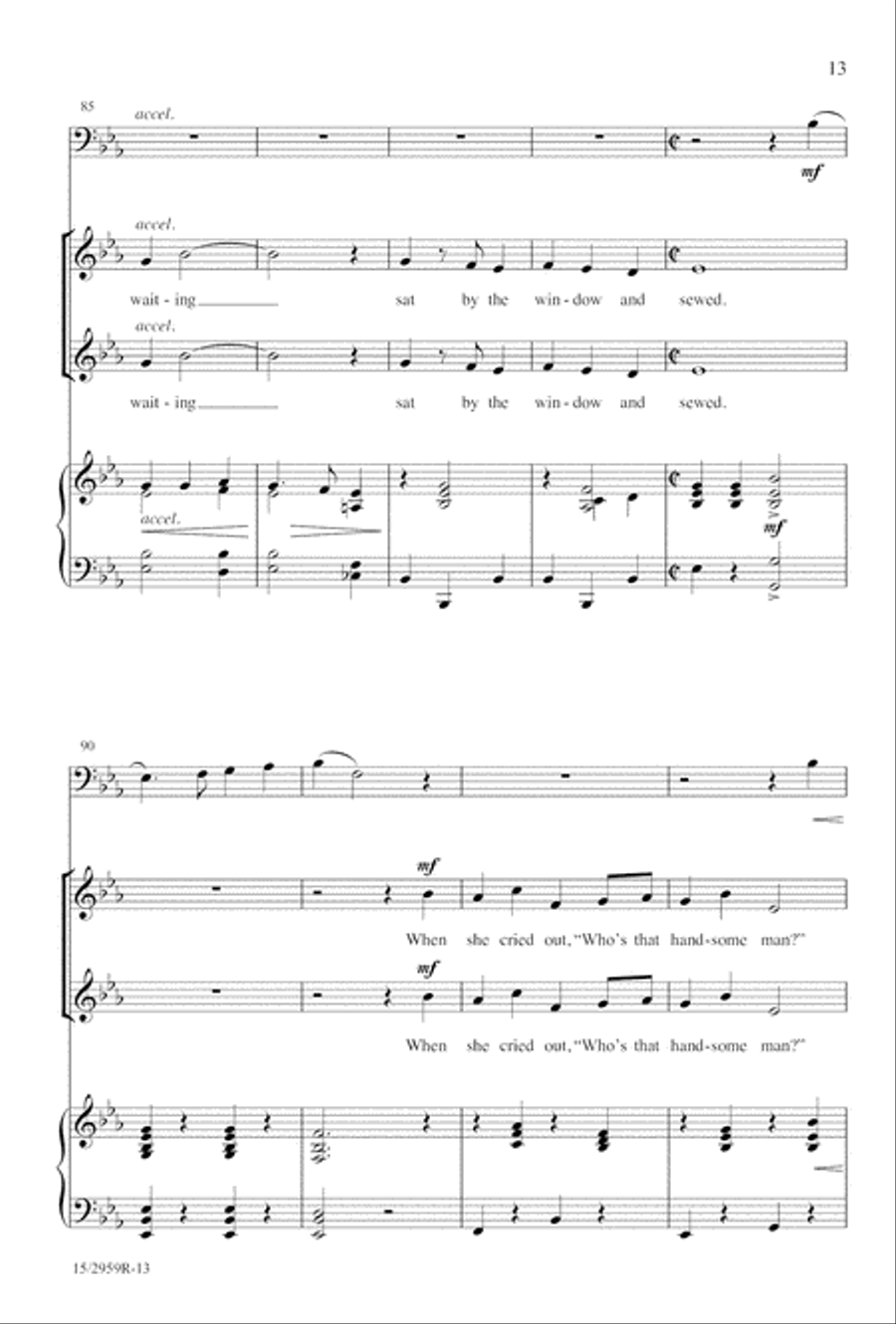 The Song of Mr. Toad The Song of Mr. Toad SSA scores gallery preview page 14