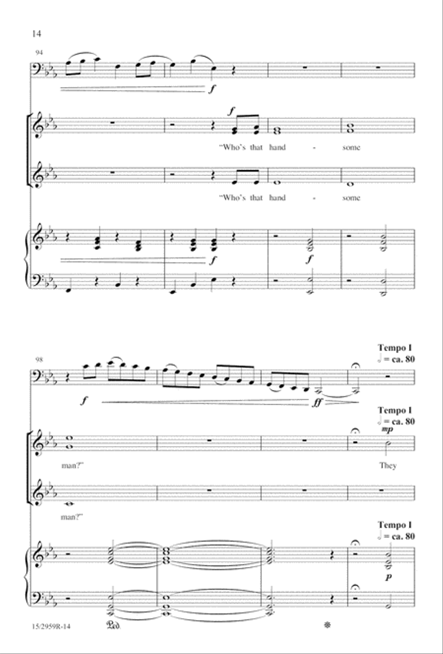The Song of Mr. Toad The Song of Mr. Toad SSA scores gallery preview page 15