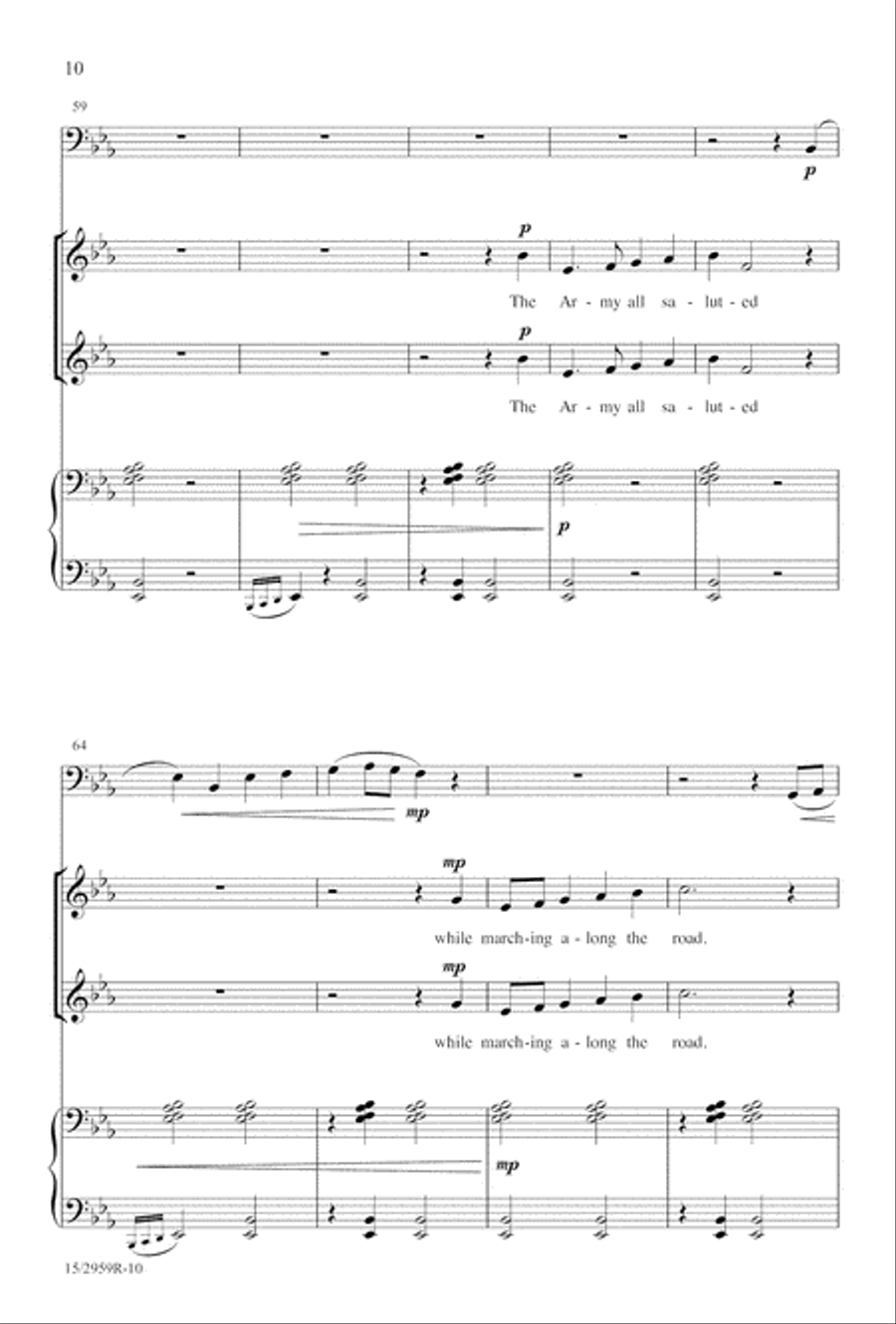 The Song of Mr. Toad The Song of Mr. Toad SSA scores gallery preview page 11