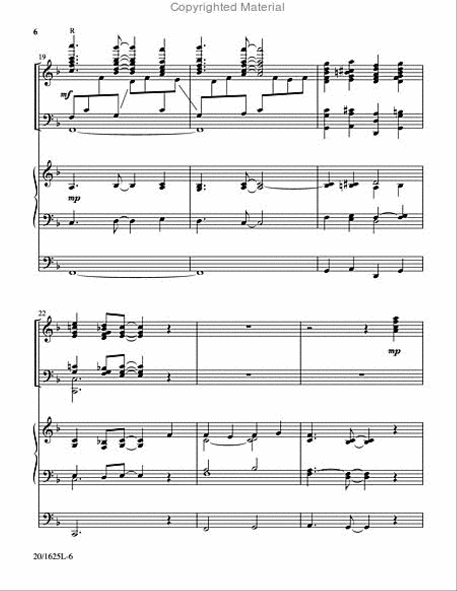 Ring in Exaltation! - Organ/Handbell Score 5-Octaves scores gallery preview page 5