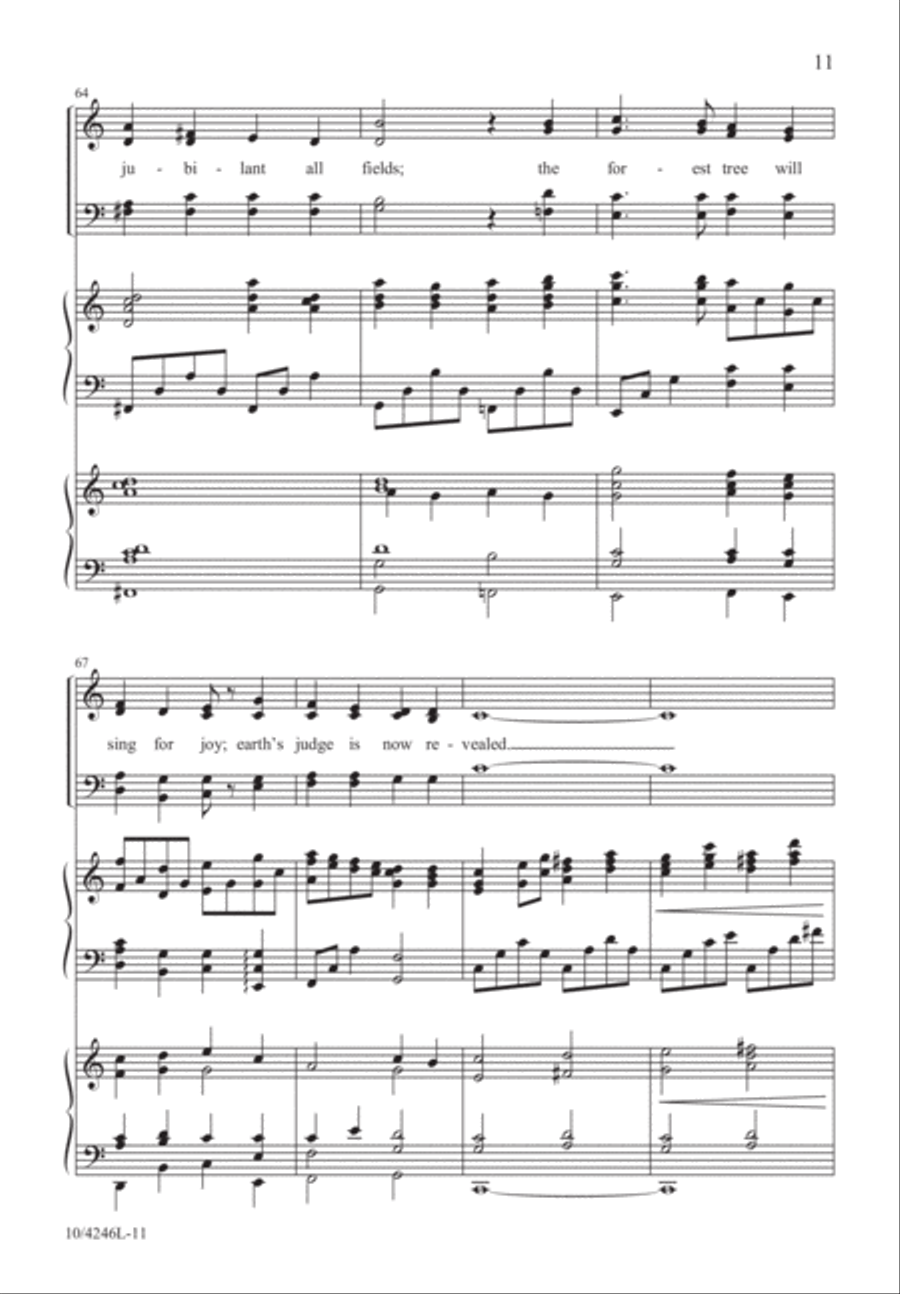 Come, Glory in His Name Come, Glory in His Name 4-Part scores gallery preview page 12