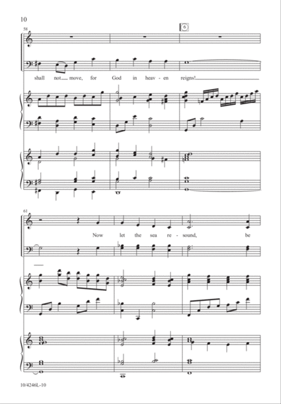 Come, Glory in His Name Come, Glory in His Name 4-Part scores gallery preview page 11