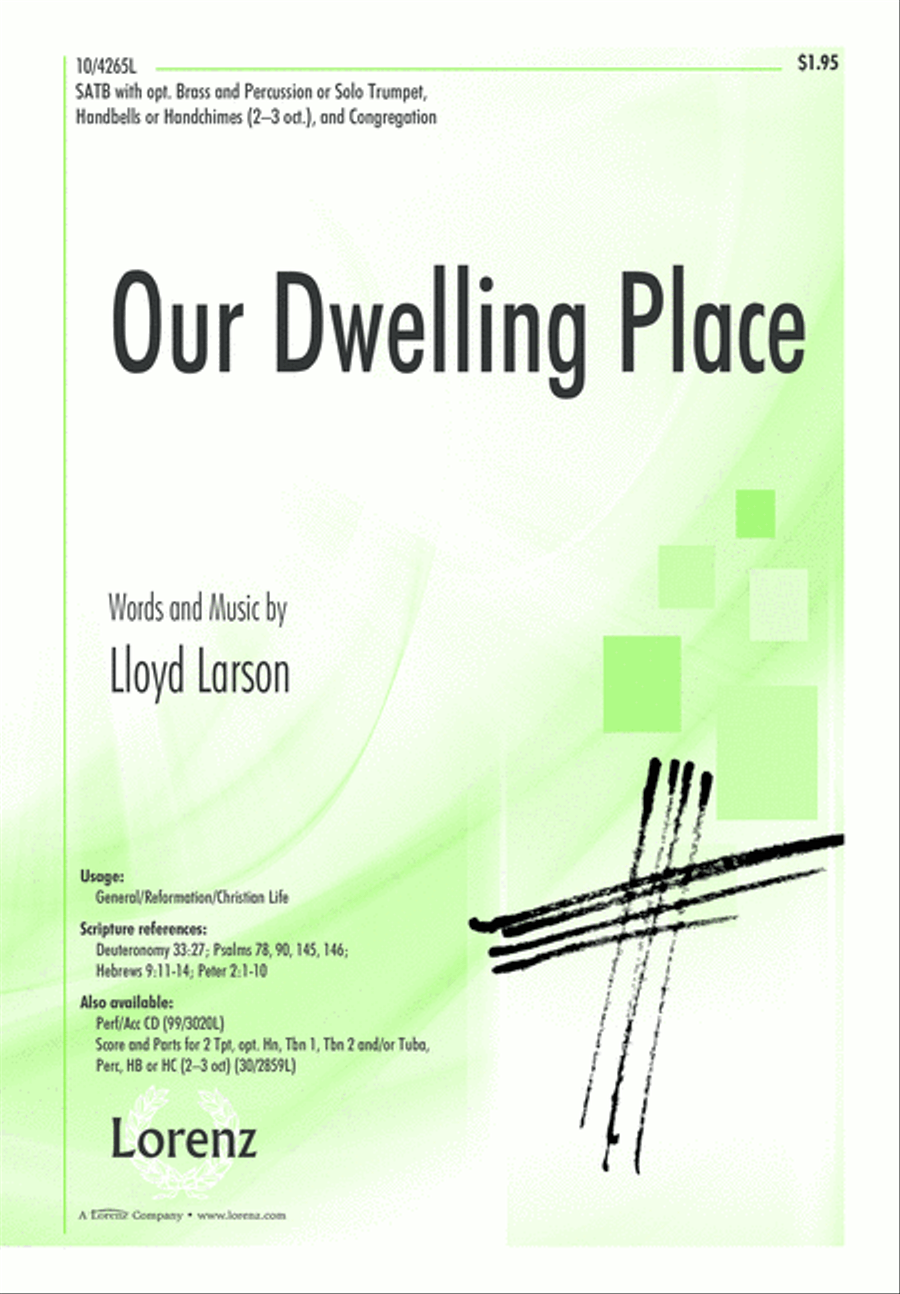 Our Dwelling Place Our Dwelling Place 4-Part scores gallery preview page 2