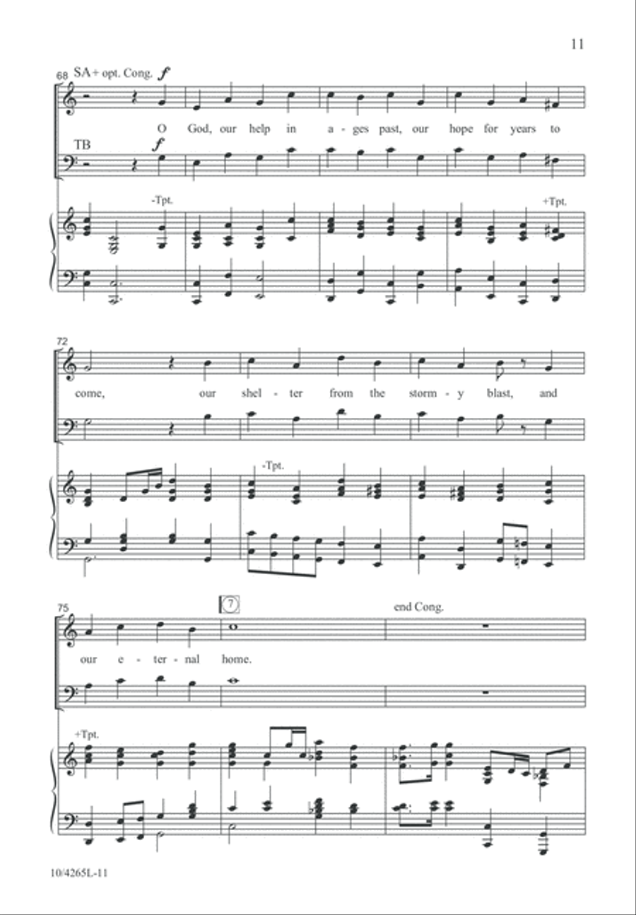 Our Dwelling Place Our Dwelling Place 4-Part scores gallery preview page 12