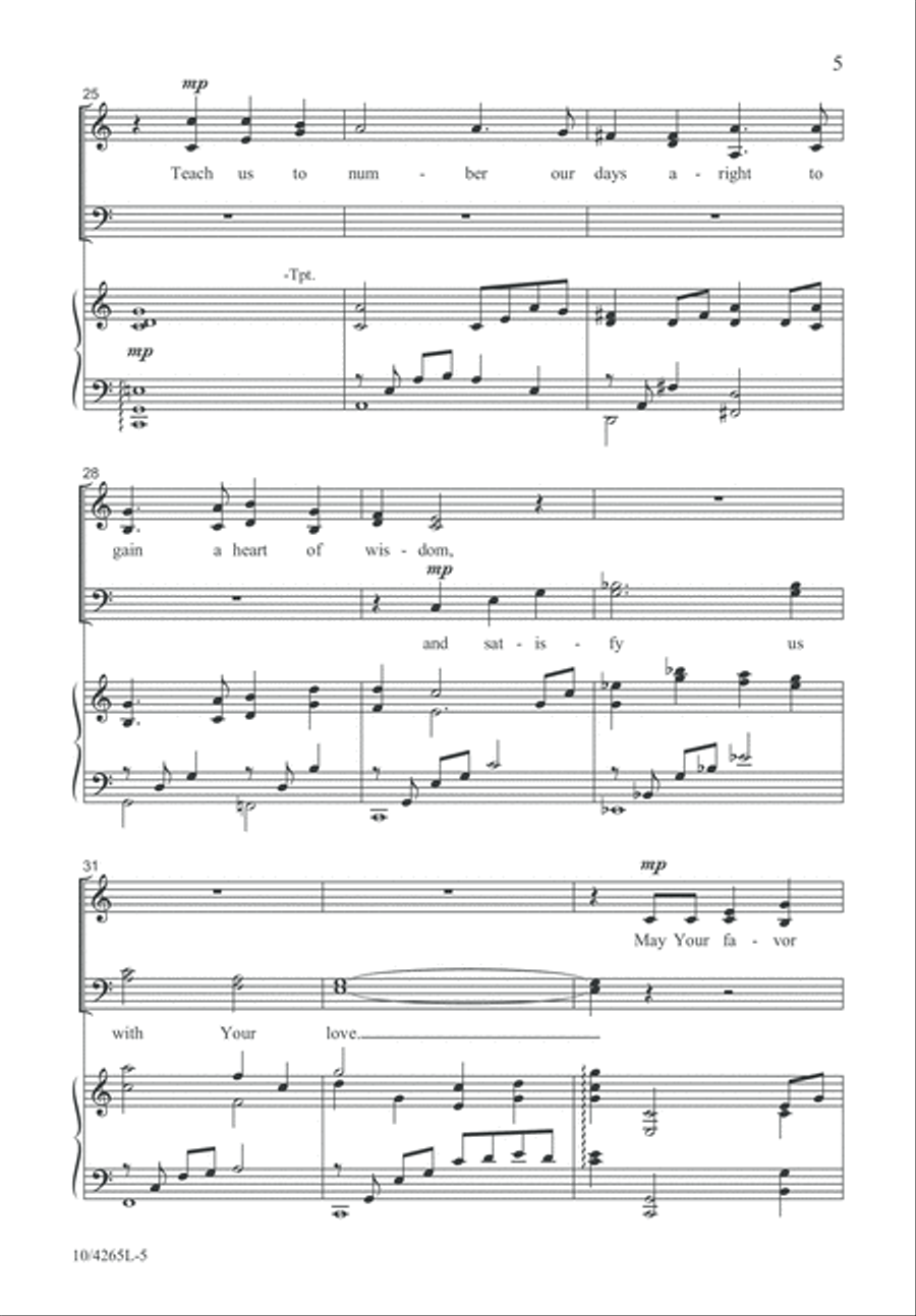 Our Dwelling Place Our Dwelling Place 4-Part scores gallery preview page 6