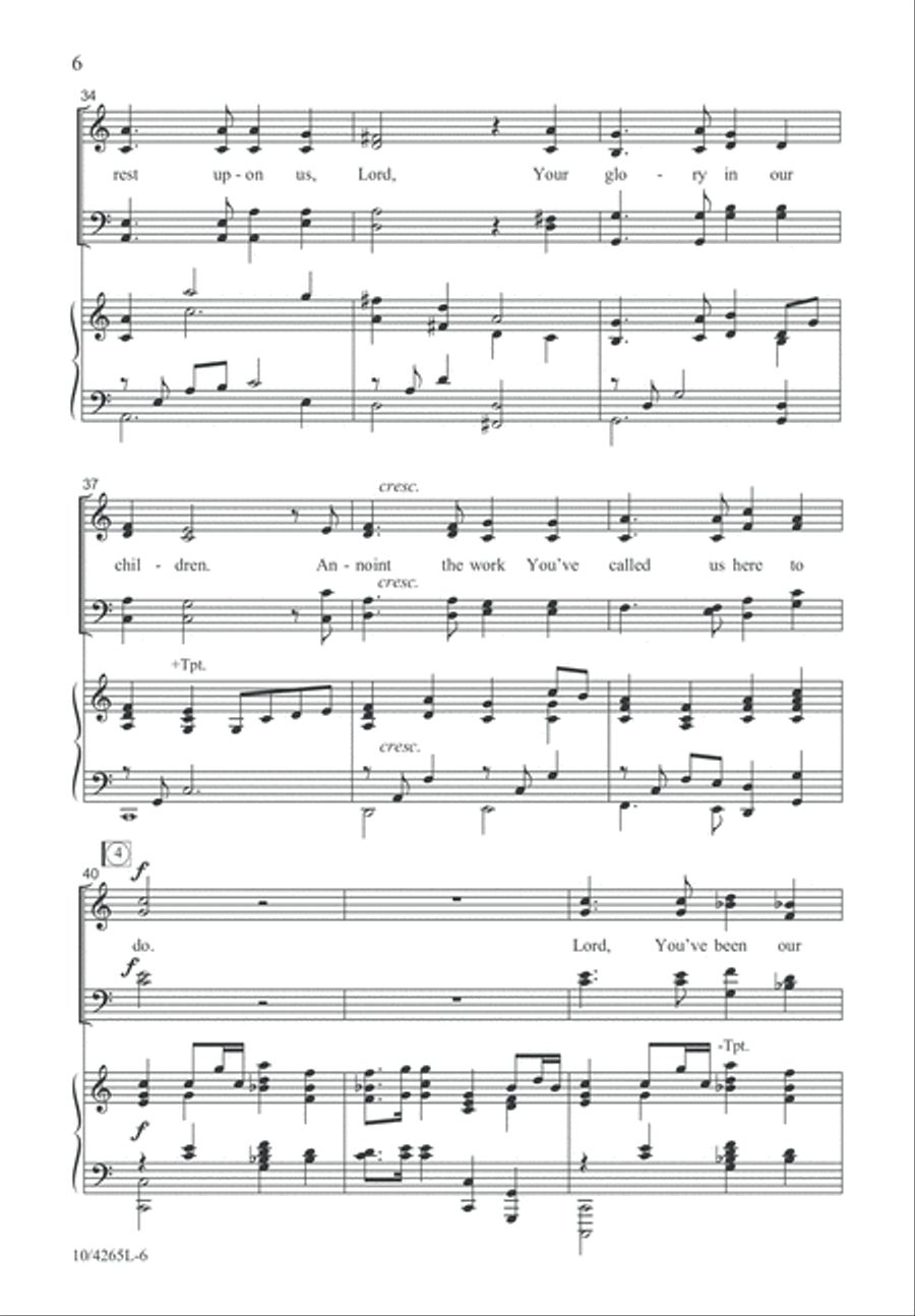 Our Dwelling Place Our Dwelling Place 4-Part scores gallery preview page 7