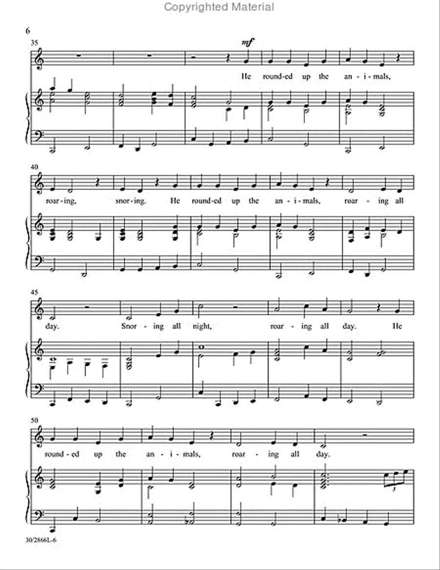 Sing Along with Sacred Songs - Songbook with Performance/Accompaniment CD Unison Choir scores gallery preview page 4