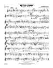Peter Gunn - Alto Sax 1