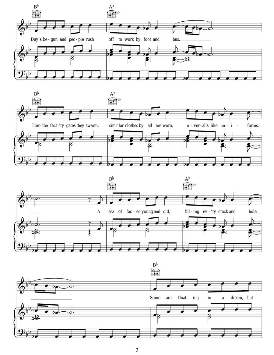 Up The Junction Up The Junction Acoustic Guitar scores gallery preview page 2