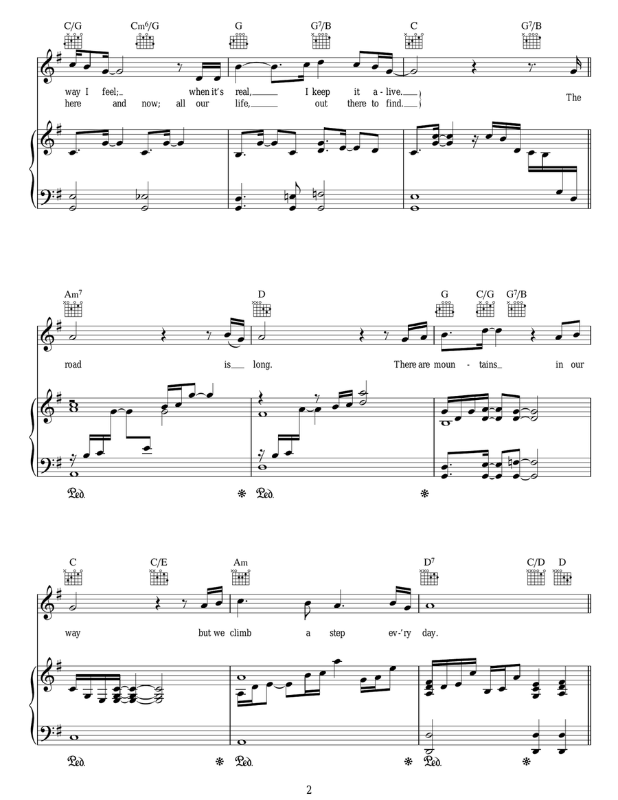 Up Where We Belong Up Where We Belong Acoustic Guitar scores gallery preview page 2