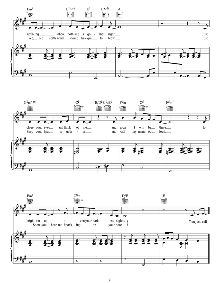 You've Got A Friend You've Got A Friend Piano, Vocal, Guitar scores gallery preview page 2