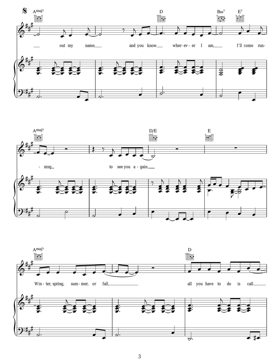 You've Got A Friend You've Got A Friend Piano, Vocal, Guitar scores gallery preview page 3