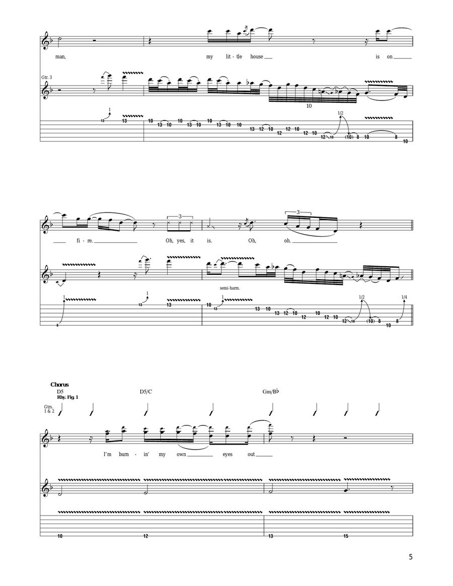 Heartbreaker Heartbreaker Acoustic Guitar scores gallery preview page 5