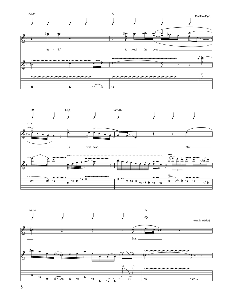Heartbreaker Heartbreaker Acoustic Guitar scores gallery preview page 6