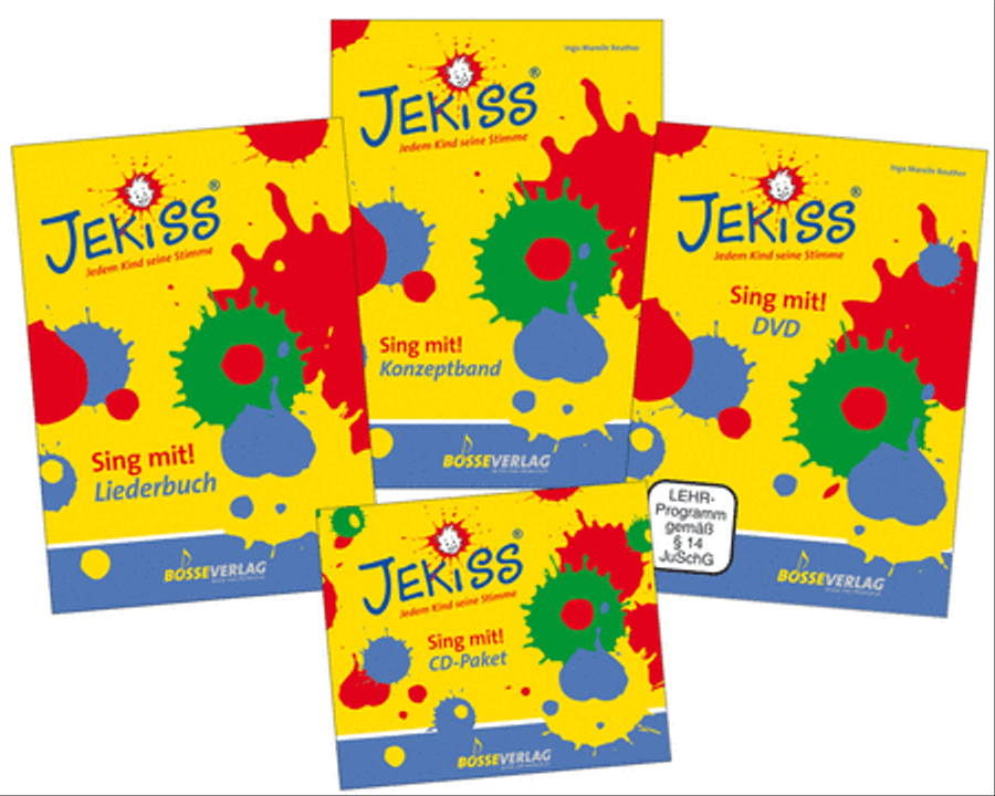 JEKISS. Teacher's bundle (Conception volume, song book, CD bundle and DVD) Choir scores gallery preview page 1