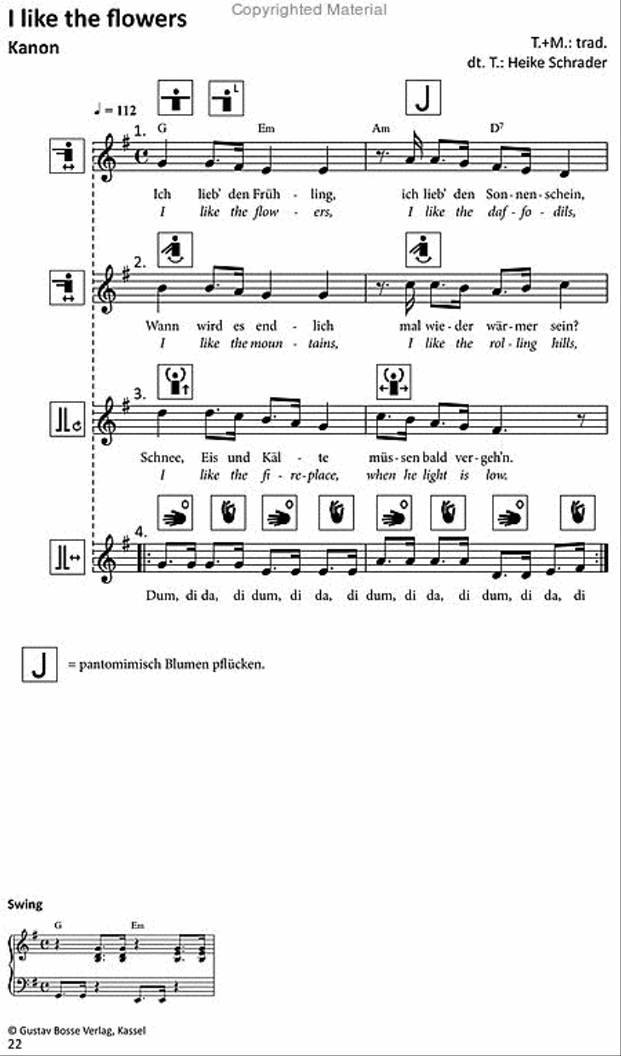 JEKISS. Sing mit! Liederbuch Children's Choir scores gallery preview page 3