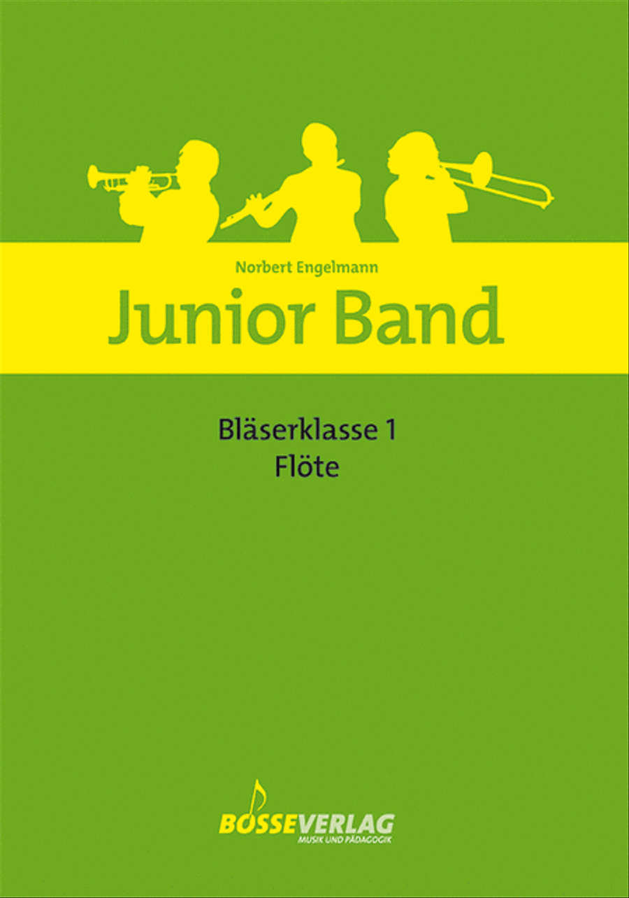 Junior Band Bläserklasse 1 for Flöte Flute scores gallery preview page 1