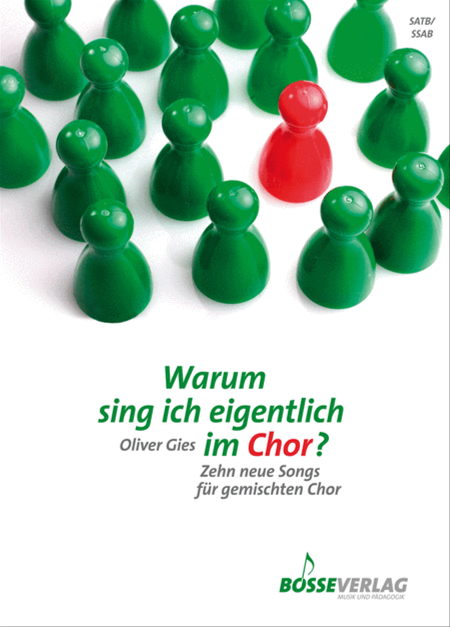 Warum sing ich eigentlich im Chor? Mixed Choir scores gallery preview page 1
