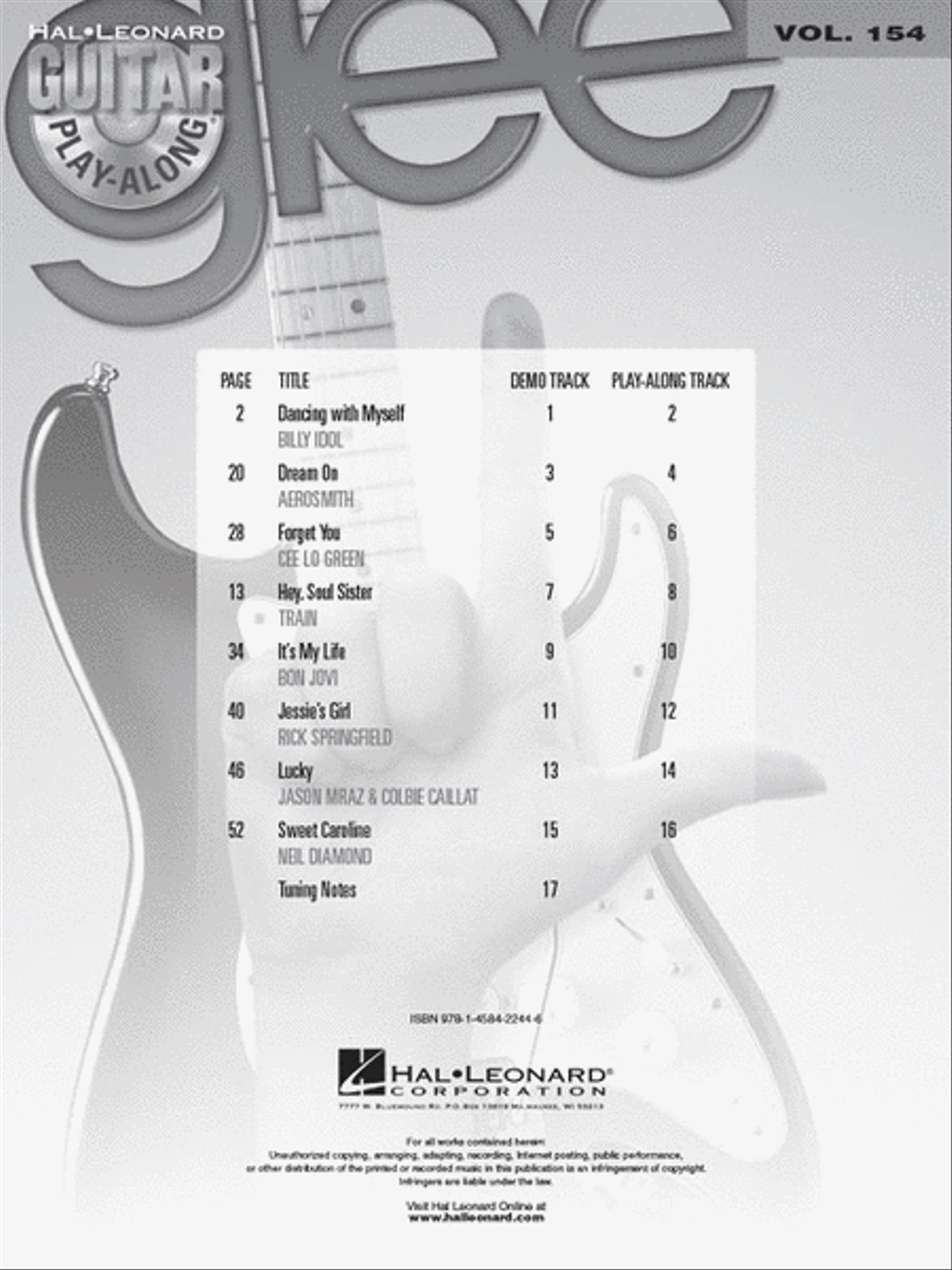 Glee scores gallery preview page 2