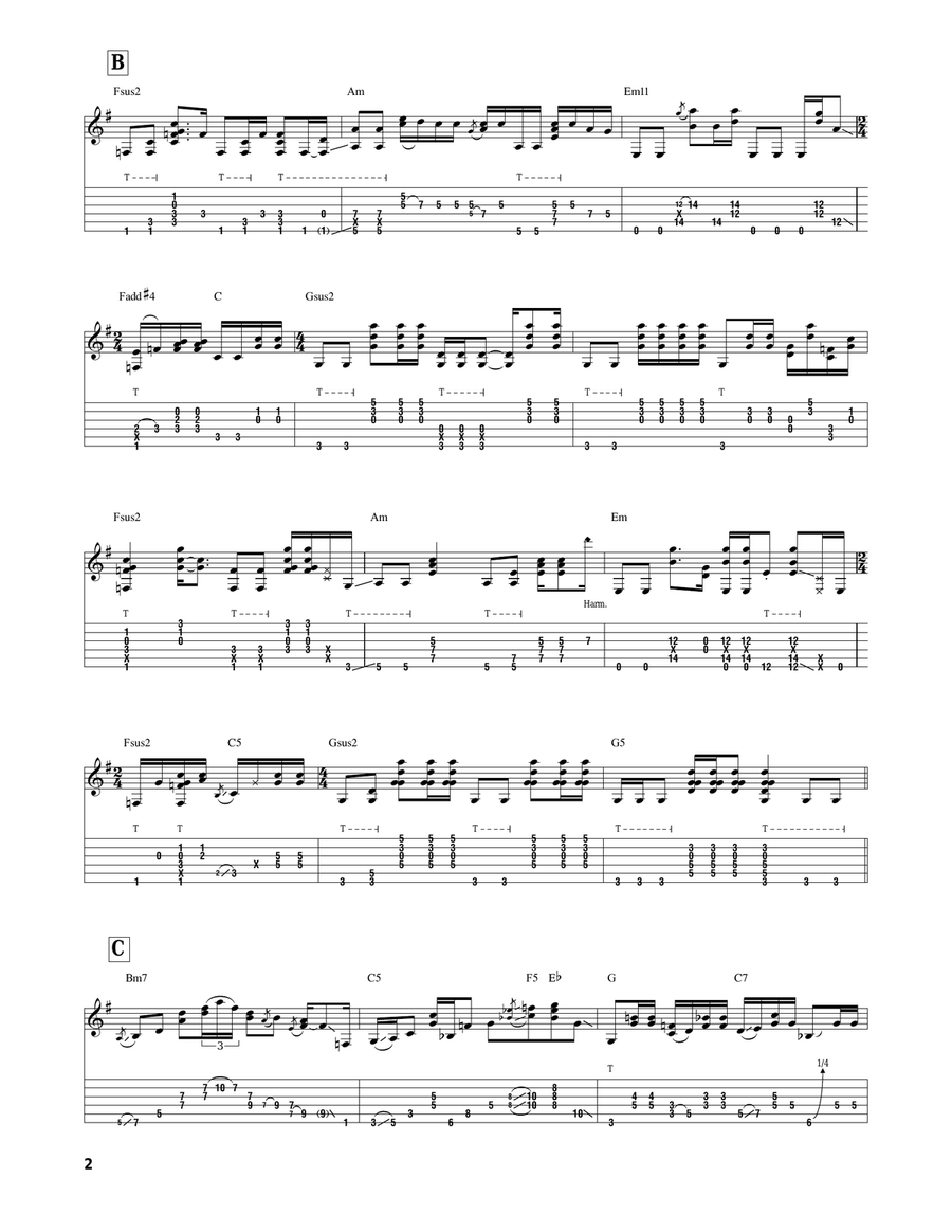 Castles Made Of Sand Castles Made Of Sand Acoustic Guitar scores gallery preview page 2