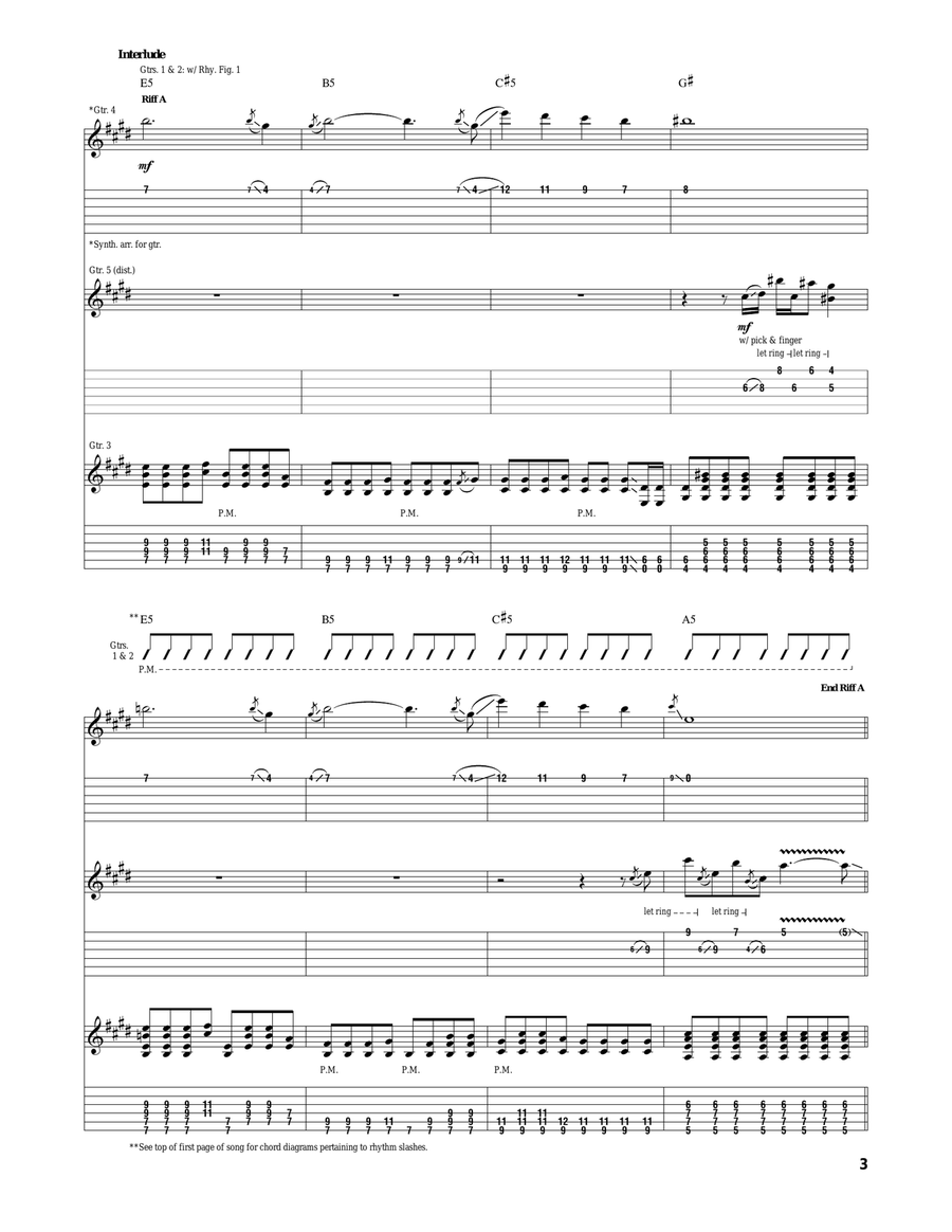 Just What I Needed Acoustic Guitar scores gallery preview page 3