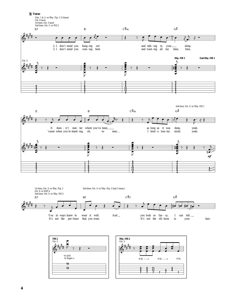 Just What I Needed Acoustic Guitar scores gallery preview page 4