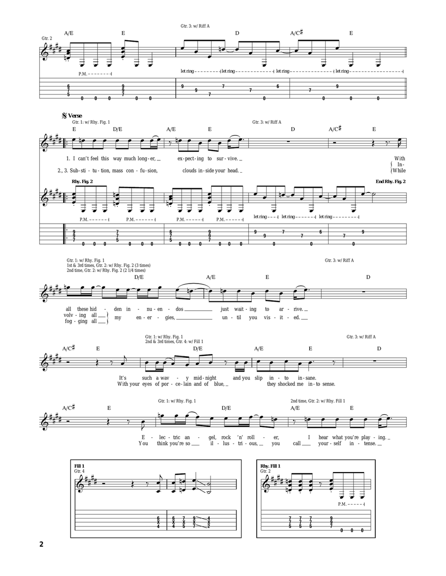 Bye Bye Love Bye Bye Love Acoustic Guitar scores gallery preview page 2