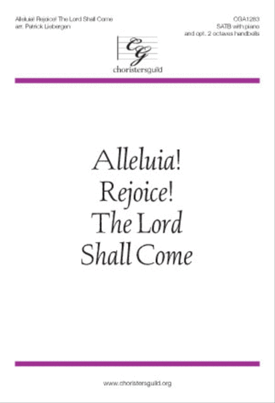 Alleluia! Rejoice! The Lord Shall Come 4-Part scores gallery preview page 1