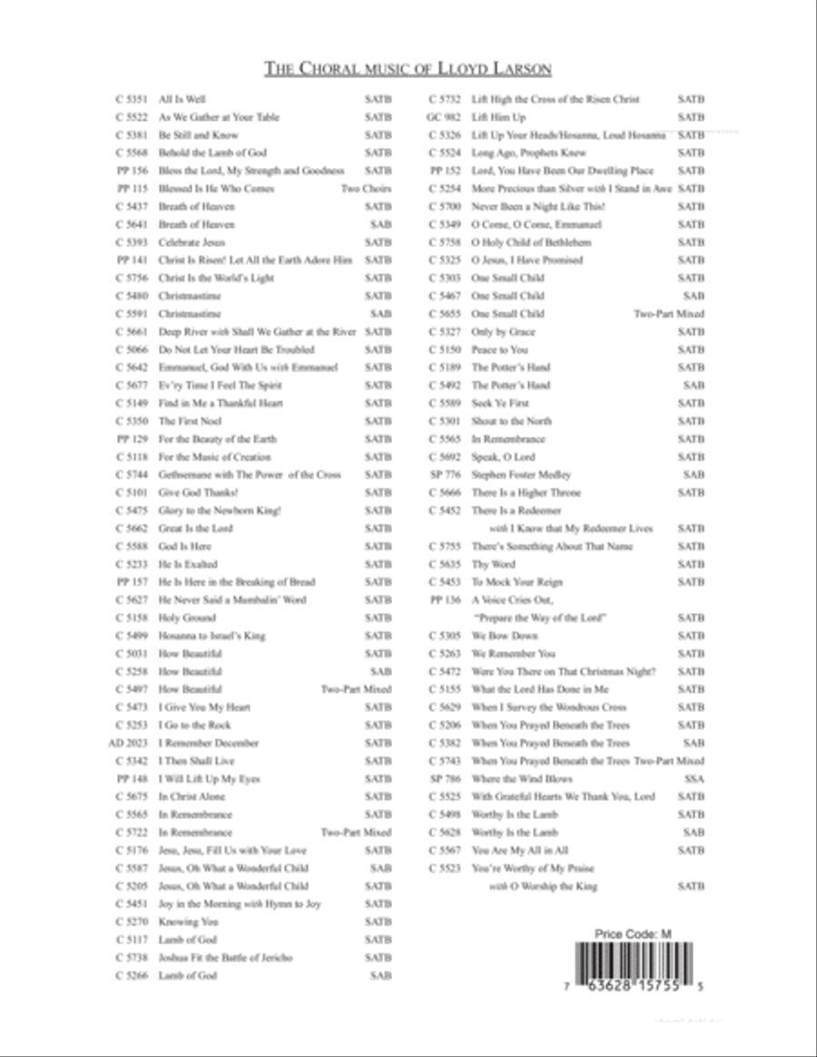 There's Something About That Name 4-Part scores gallery preview page 13