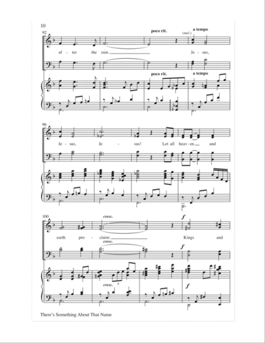 There's Something About That Name 4-Part scores gallery preview page 11