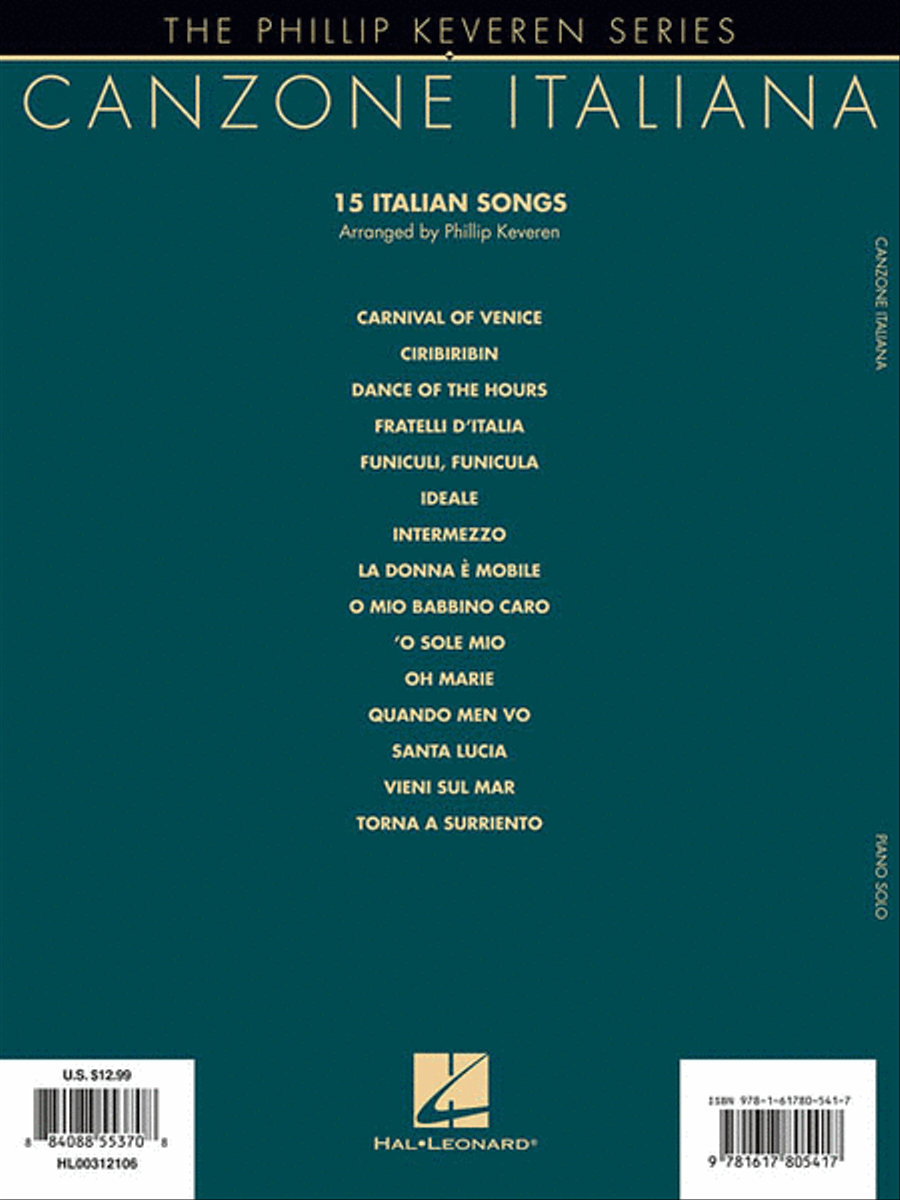 Canzone Italiana Piano Solo scores gallery preview page 2