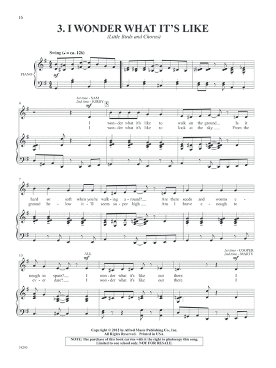 Tweet! - SoundTrax CD (CD only) Choir scores gallery preview page 5