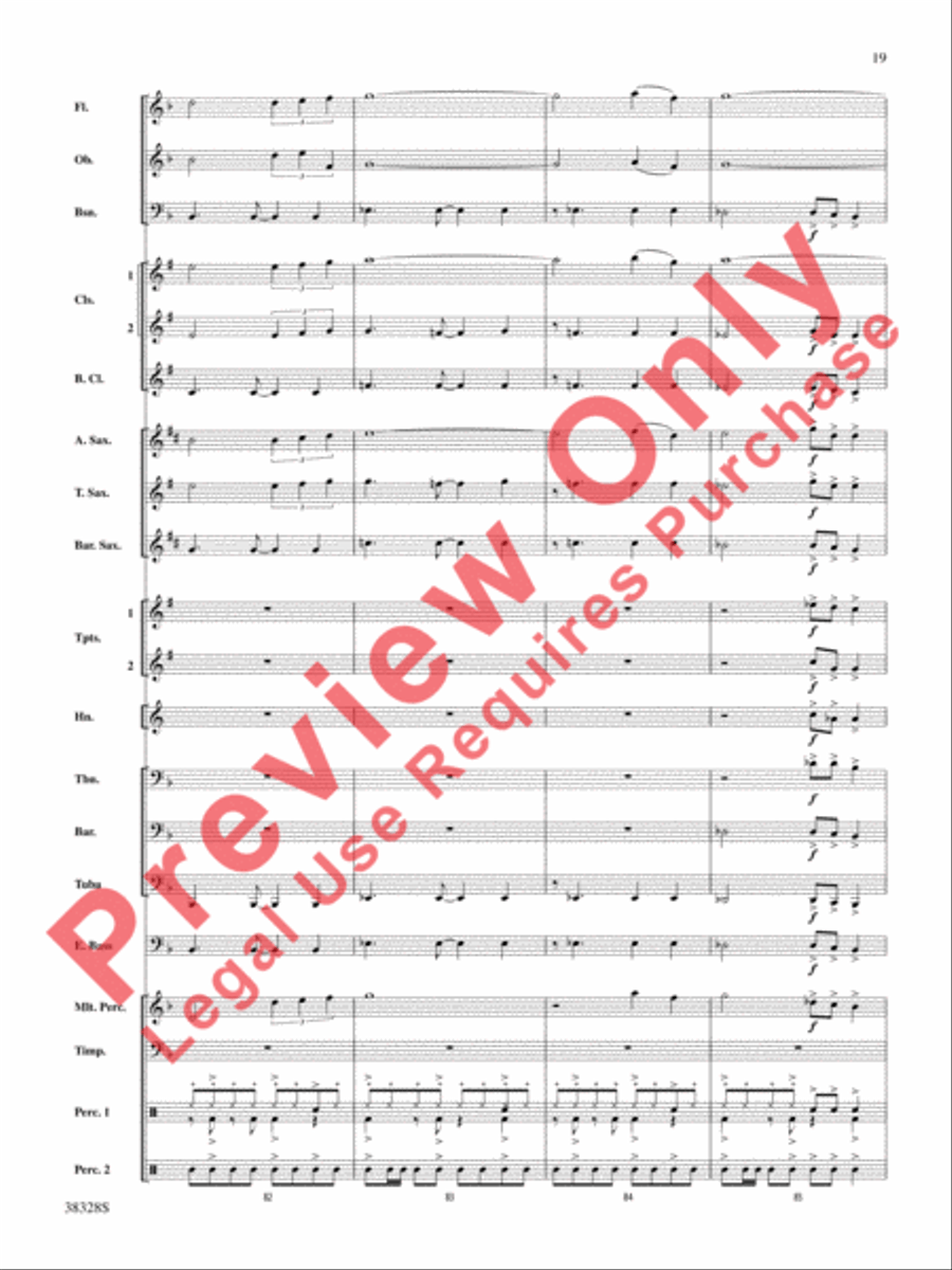 Let Me Be Your Star Let Me Be Your Star Concert Band scores gallery preview page 20