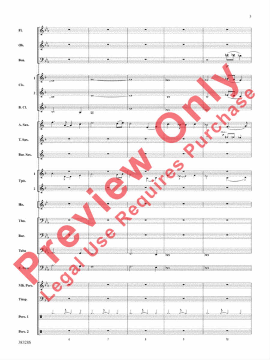 Let Me Be Your Star Let Me Be Your Star Concert Band scores gallery preview page 4