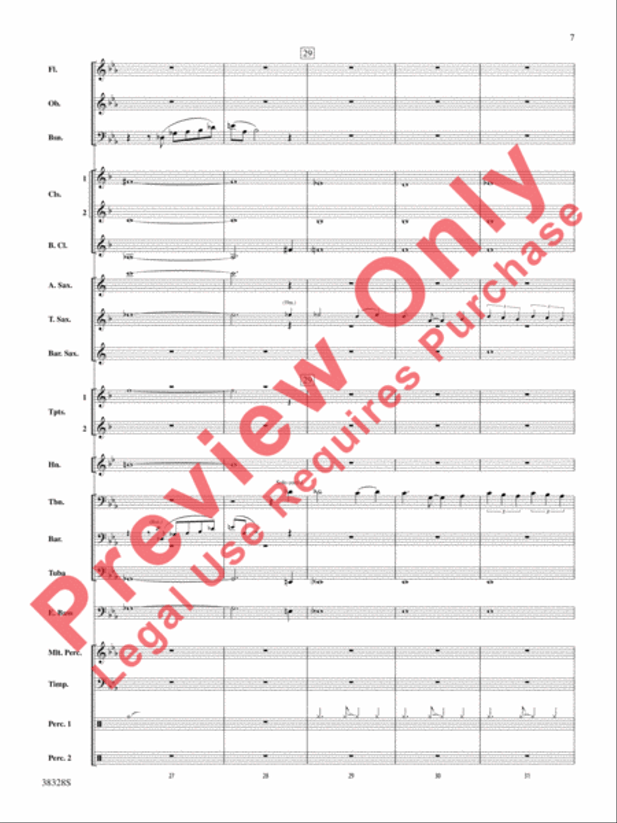 Let Me Be Your Star Let Me Be Your Star Concert Band scores gallery preview page 8