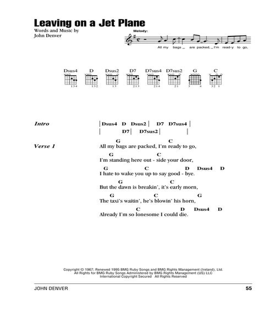 John Denver John Denver Acoustic Guitar scores gallery preview page 5
