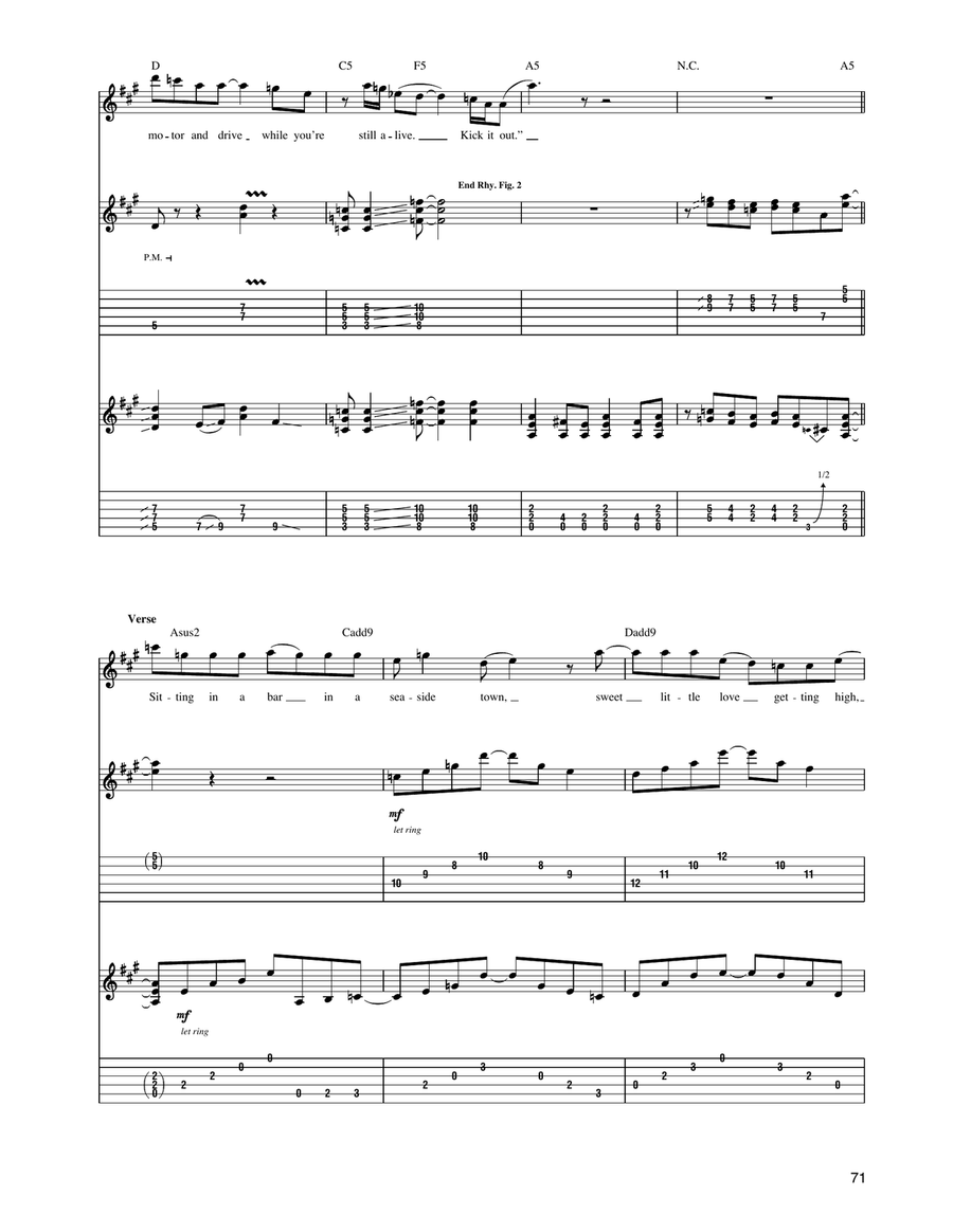 Kick It Out Kick It Out Acoustic Guitar scores gallery preview page 4